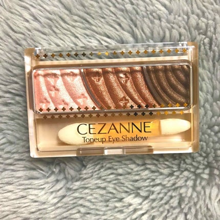トーンアップアイシャドウ/CEZANNE/アイシャドウパレットを使ったクチコミ(1枚目)