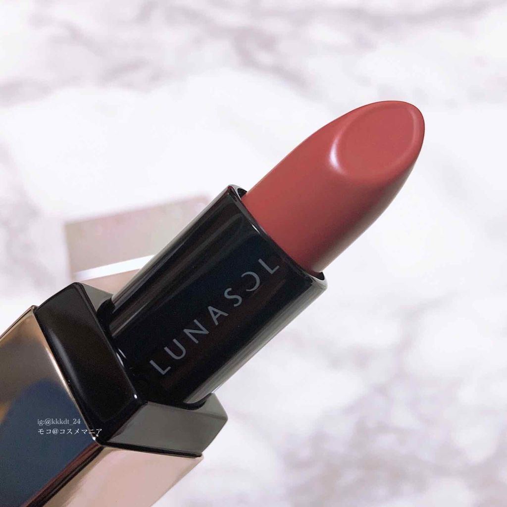 シームレスマットリップス/LUNASOL/口紅を使ったクチコミ(2枚目)