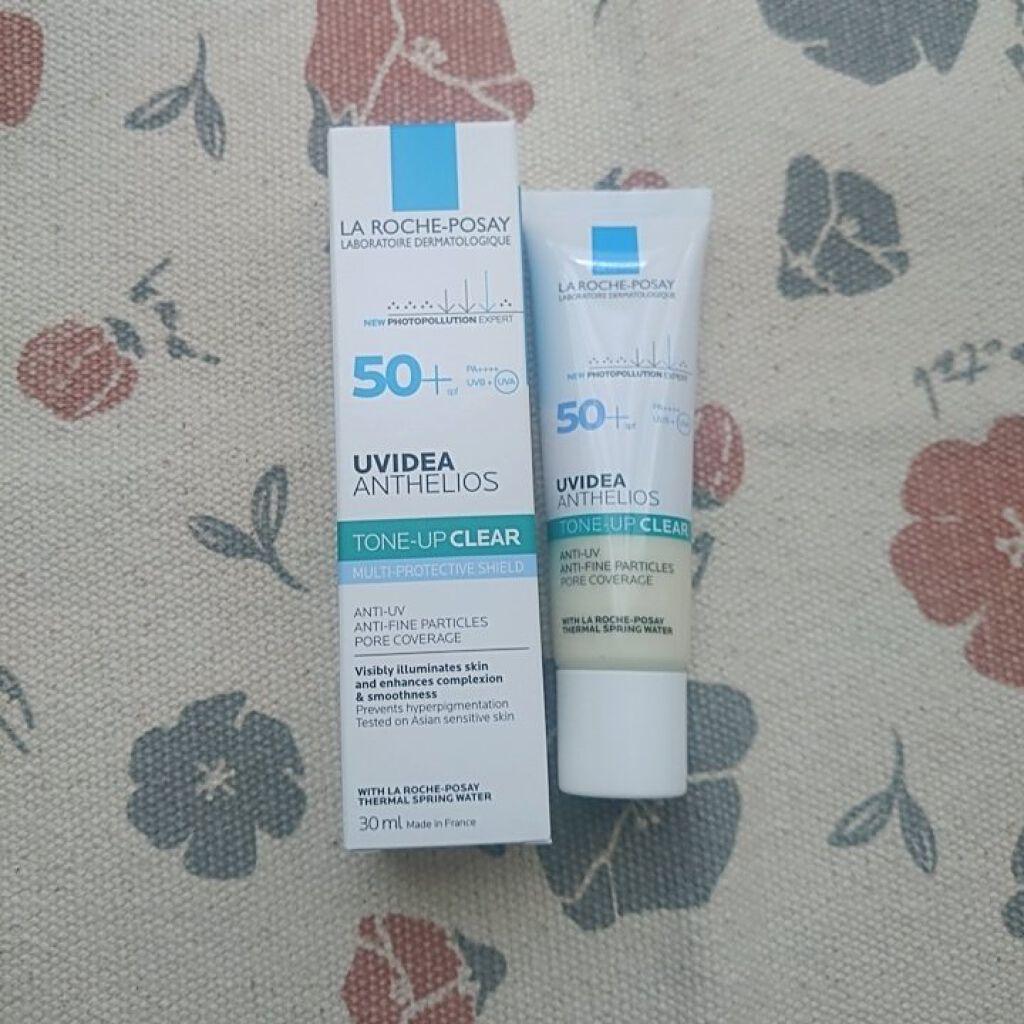 UVイデア XL プロテクショントーンアップ クリア/ラ ロッシュ ポゼ/化粧下地を使ったクチコミ（2枚目）