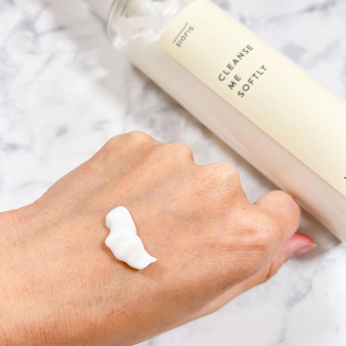 クレンズ ミー ソフトリー ミルククレンザー/SIORIS/ミルククレンジングを使ったクチコミ（2枚目）