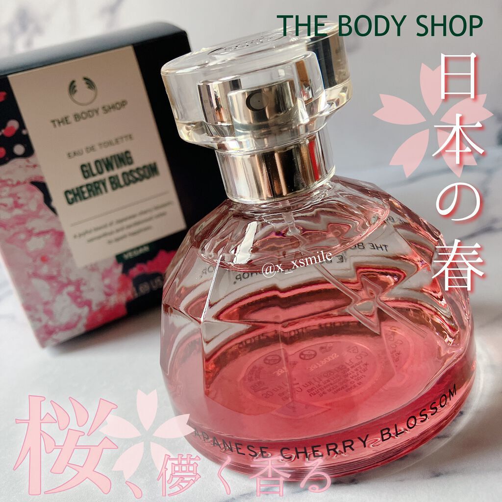 グロウイング チェリーブロッサム オードトワレ/THE BODY SHOP/香水を使ったクチコミ(1枚目)
