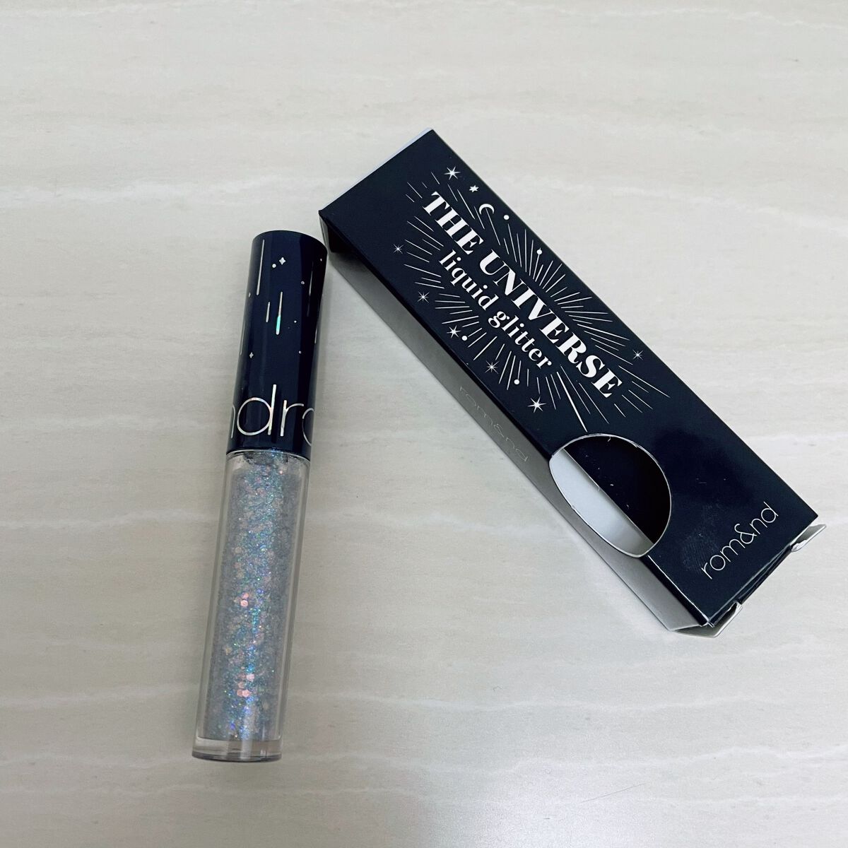 リキッド グリッター シャドウ/rom&nd/グリッターを使ったクチコミ（1枚目）