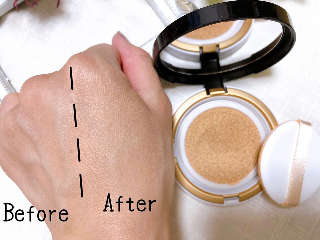 SIWA-KC オールインワンクッション/ハーブ健康本舗/クッションファンデーションを使ったクチコミ(4枚目)