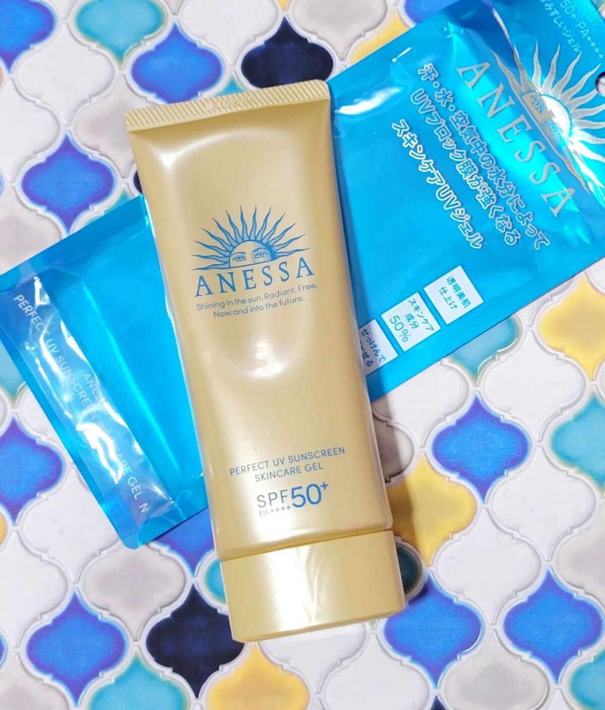 パーフェクトUV スキンケアジェル N/アネッサ/日焼け止め・UVケアを使ったクチコミ（1枚目）