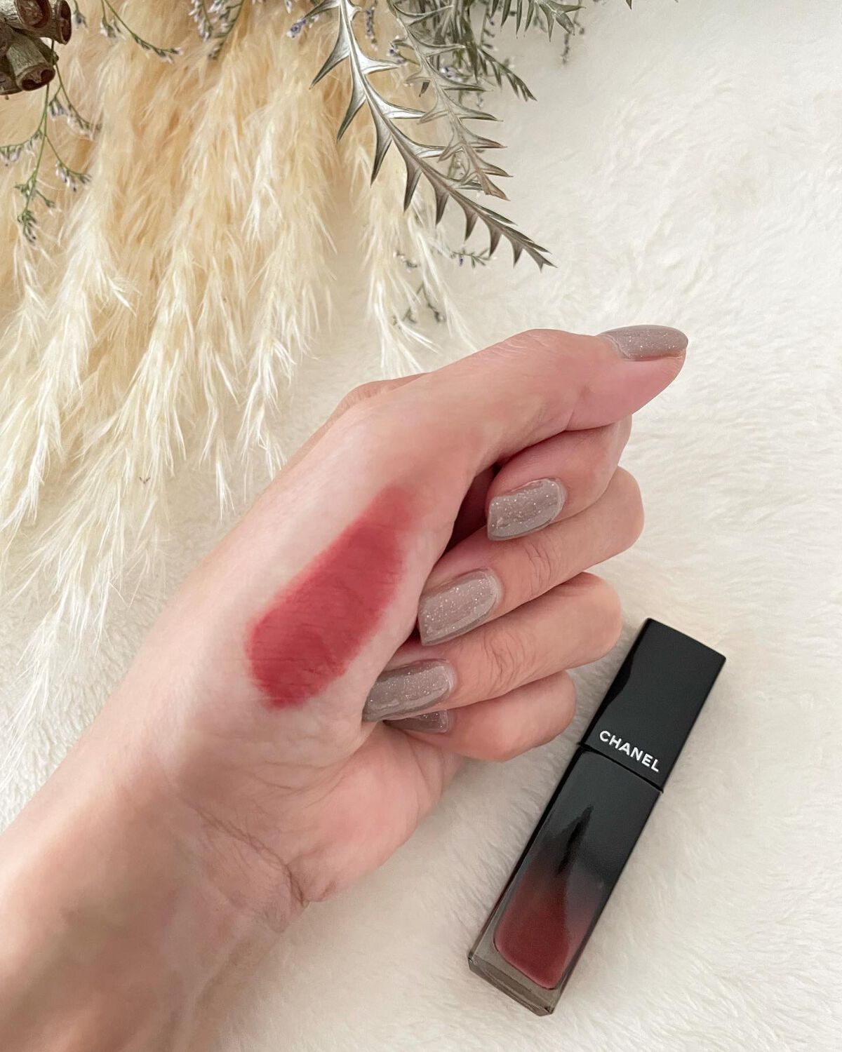 ルージュ アリュール ラック/CHANEL/口紅を使ったクチコミ（1枚目）