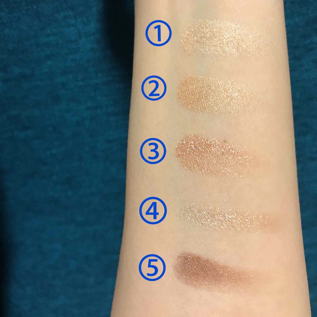 シャイニーシャドウ N/excel/単色アイシャドウを使ったクチコミ（2枚目）