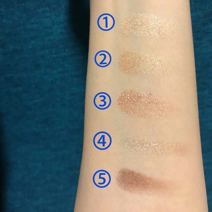 シャイニーシャドウ N/excel/単色アイシャドウを使ったクチコミ(2枚目)