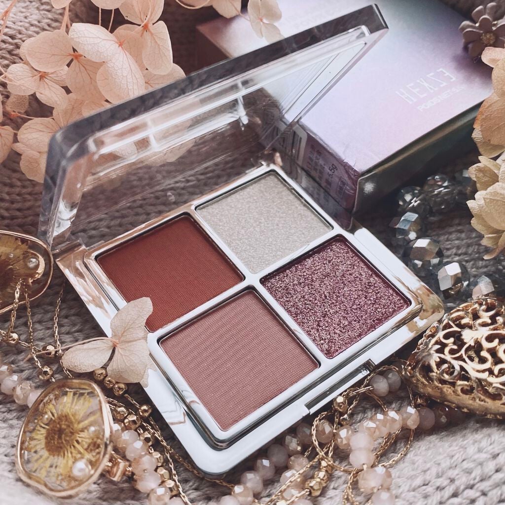 アイランドアドベンチャー4アイシャドウ/HEXZE(ヘックスゼ)/アイシャドウパレットを使ったクチコミ(10枚目)