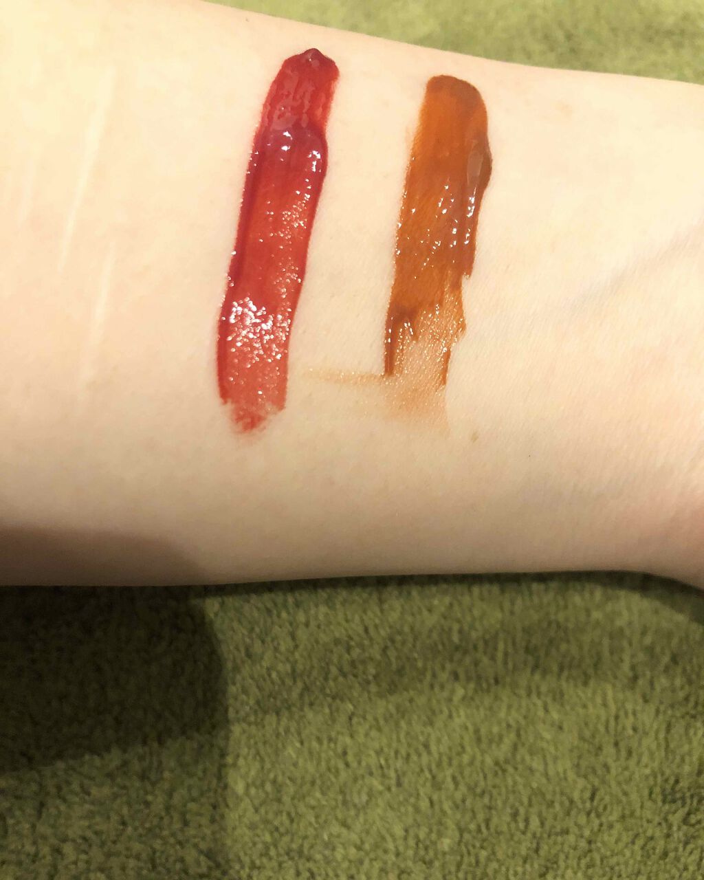 ジューシーリブティント/RICAFROSH/リップティントを使ったクチコミ(2枚目)