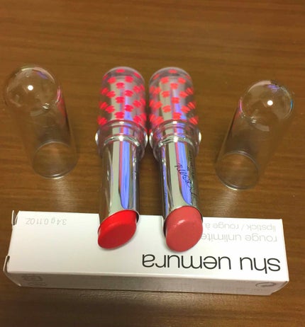 ルージュ アンリミテッド/shu uemura/口紅を使ったクチコミ(2枚目)