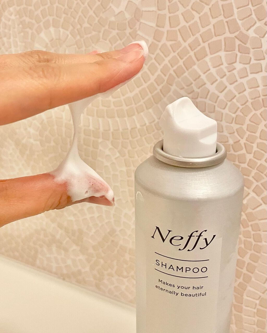 もちねば炭酸シャンプー/Neffy/市販シャンプーを使ったクチコミ（3枚目）