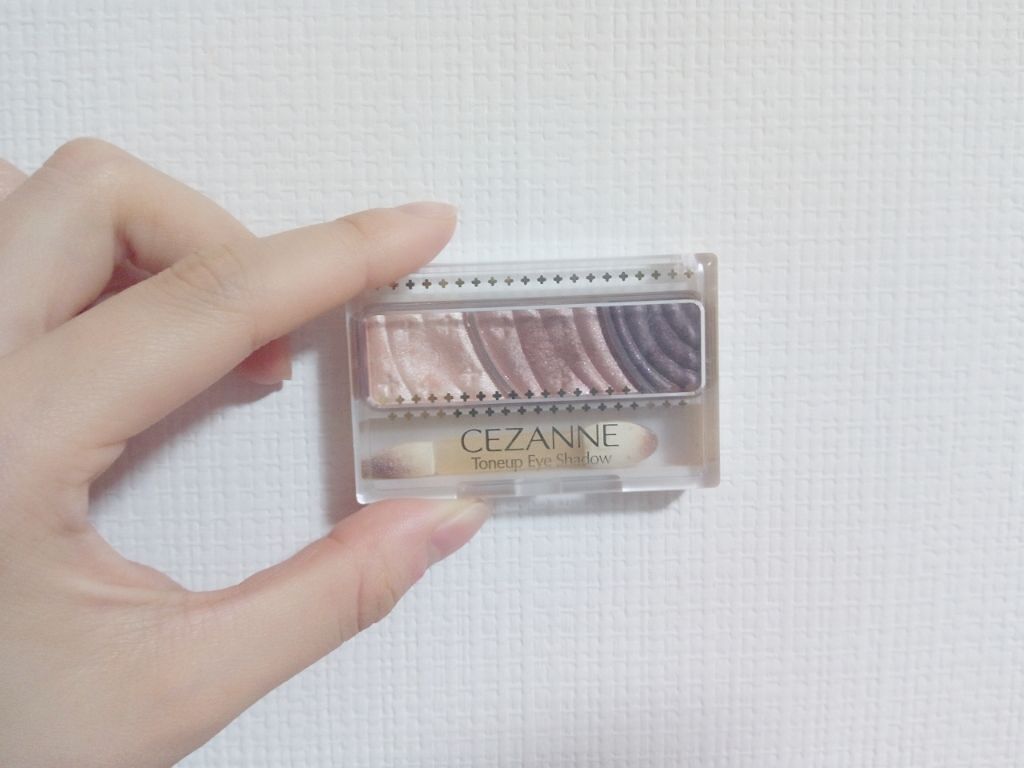 トーンアップアイシャドウ/CEZANNE/アイシャドウパレットを使ったクチコミ(1枚目)