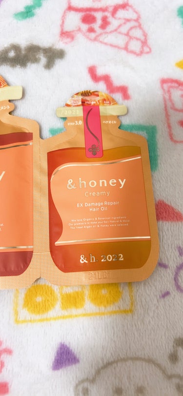 &honey  Creamy EXダメージリペアヘアオイル3.0/&honey/ヘアオイルを使ったクチコミ（1枚目）