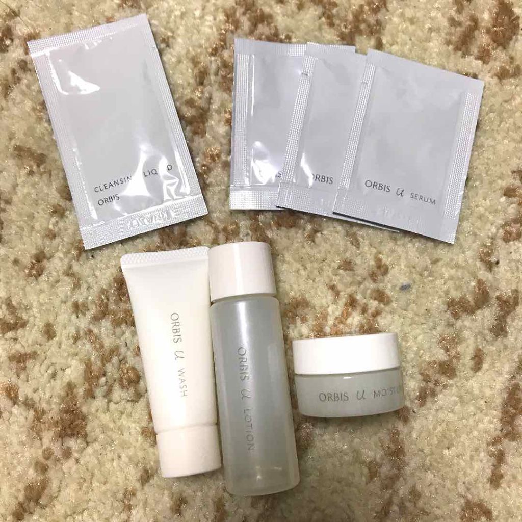 オルビスユー トライアルセット/オルビス/スキンケアキットを使ったクチコミ（1枚目）