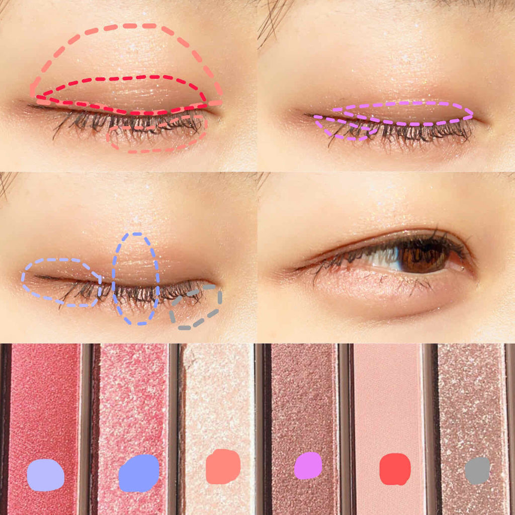 ルドルフ プレイカラー アイシャドウミニ トナカイ/ETUDE/アイシャドウパレットを使ったクチコミ（2枚目）