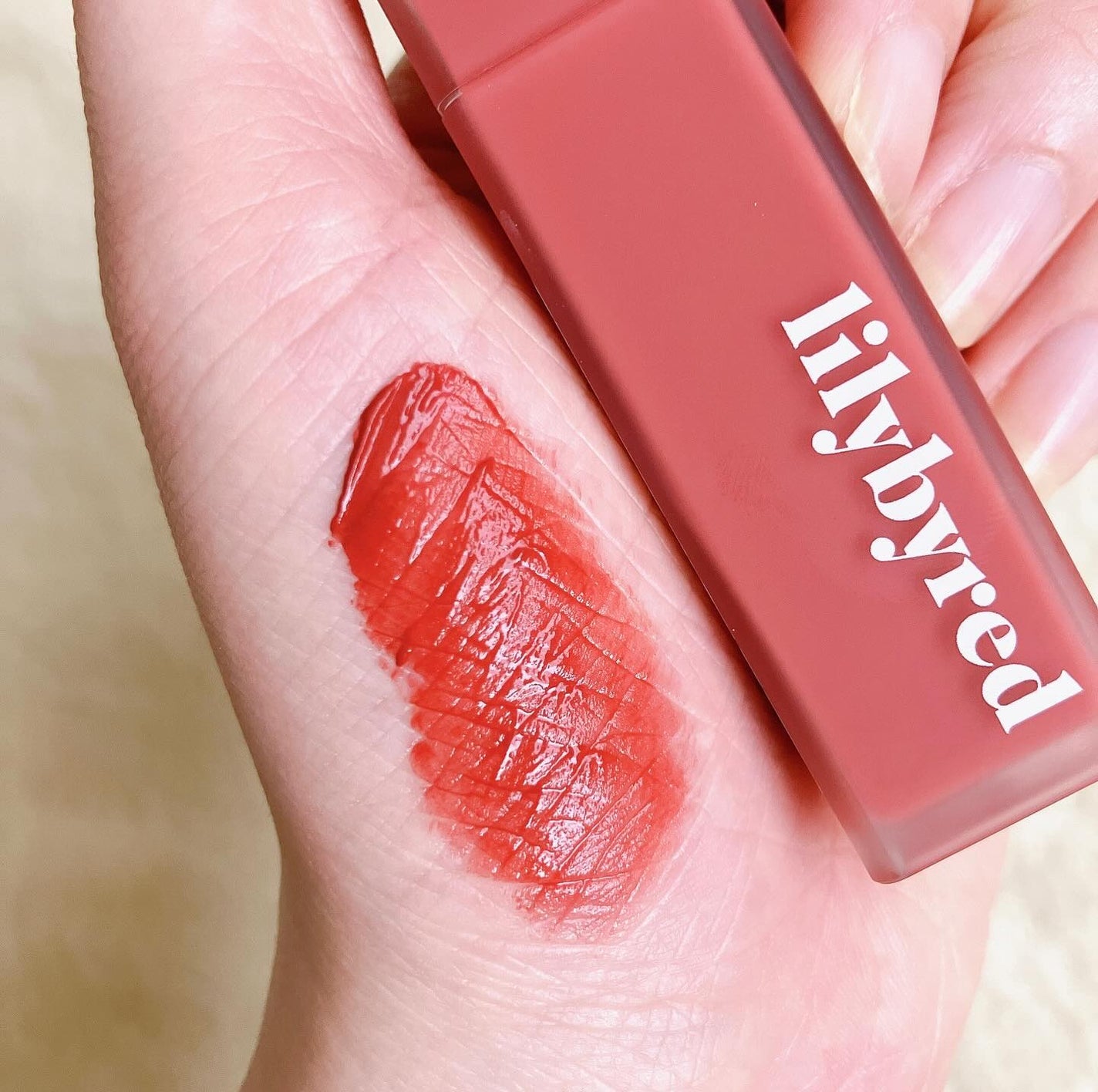 ムードライアー ベルベットティント/lilybyred/リップティントを使ったクチコミ(7枚目)