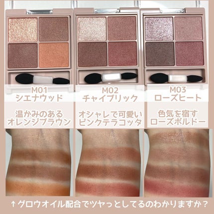 シルキースフレアイズ(マットタイプ)/キャンメイク/アイシャドウパレットを使ったクチコミ(3枚目)