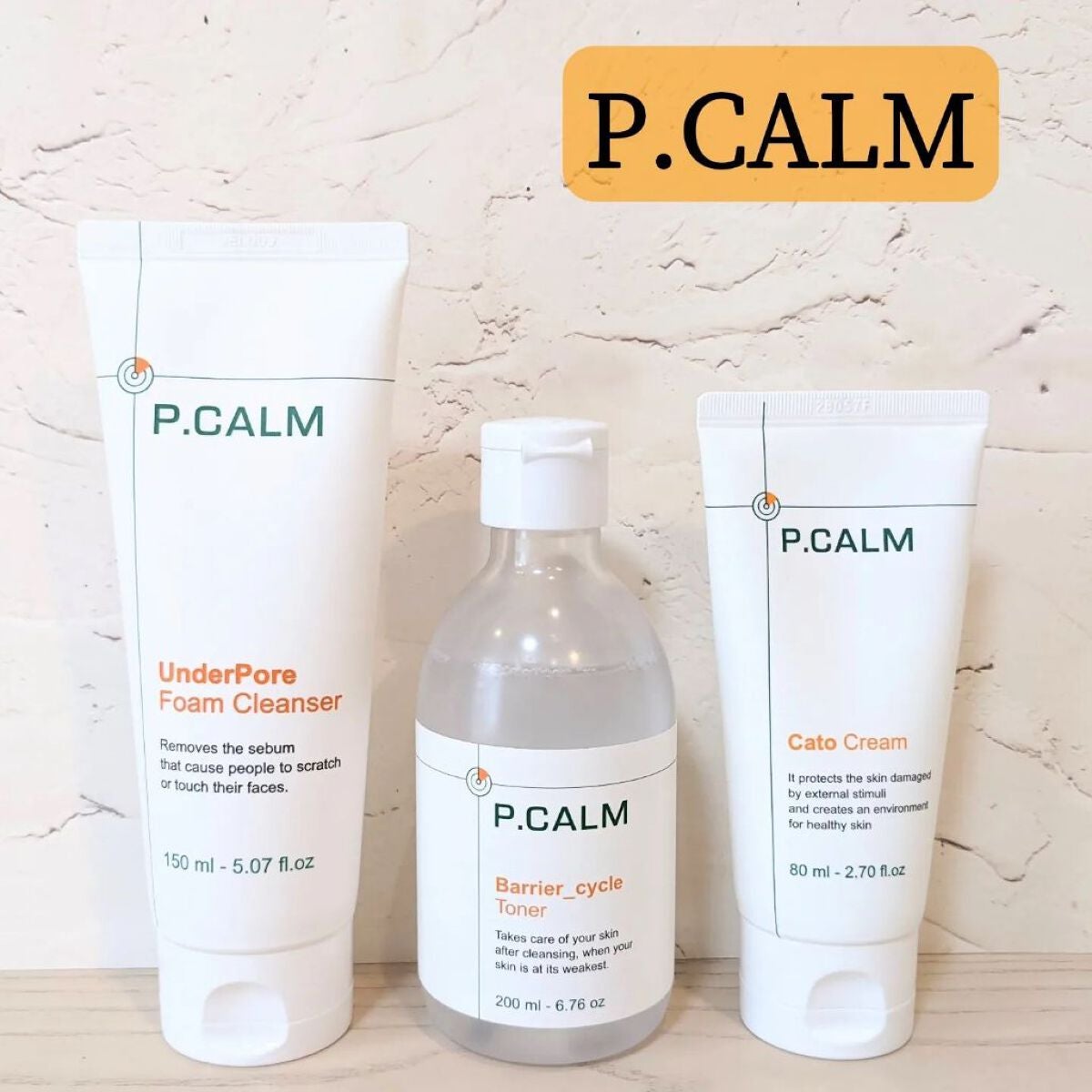 アンダーポアフォームクレンザー/P.CALM/洗顔フォームを使ったクチコミ(1枚目)