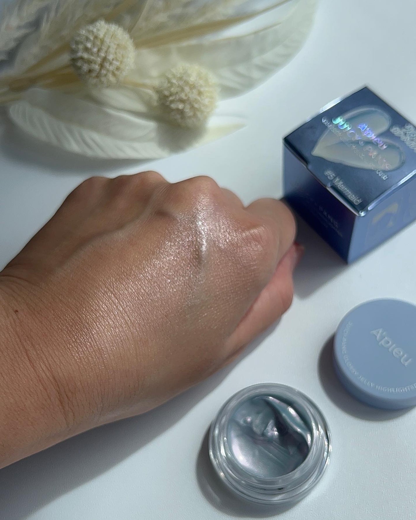 ジューシーパン グロッシージェリーハイライター/A’pieu/クリームハイライトを使ったクチコミ(5枚目)