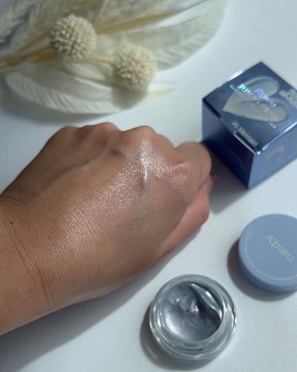 ジューシーパン グロッシージェリーハイライター/A’pieu/クリームハイライトを使ったクチコミ(5枚目)