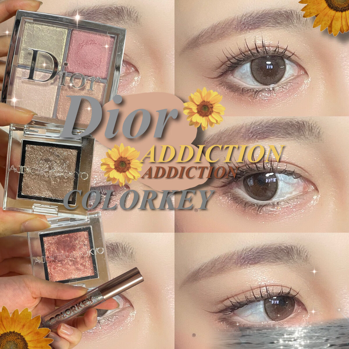 スパークリングギャラクシーリキッドアイシャドウ/COLORKEY/リキッドアイシャドウを使ったクチコミ（1枚目）