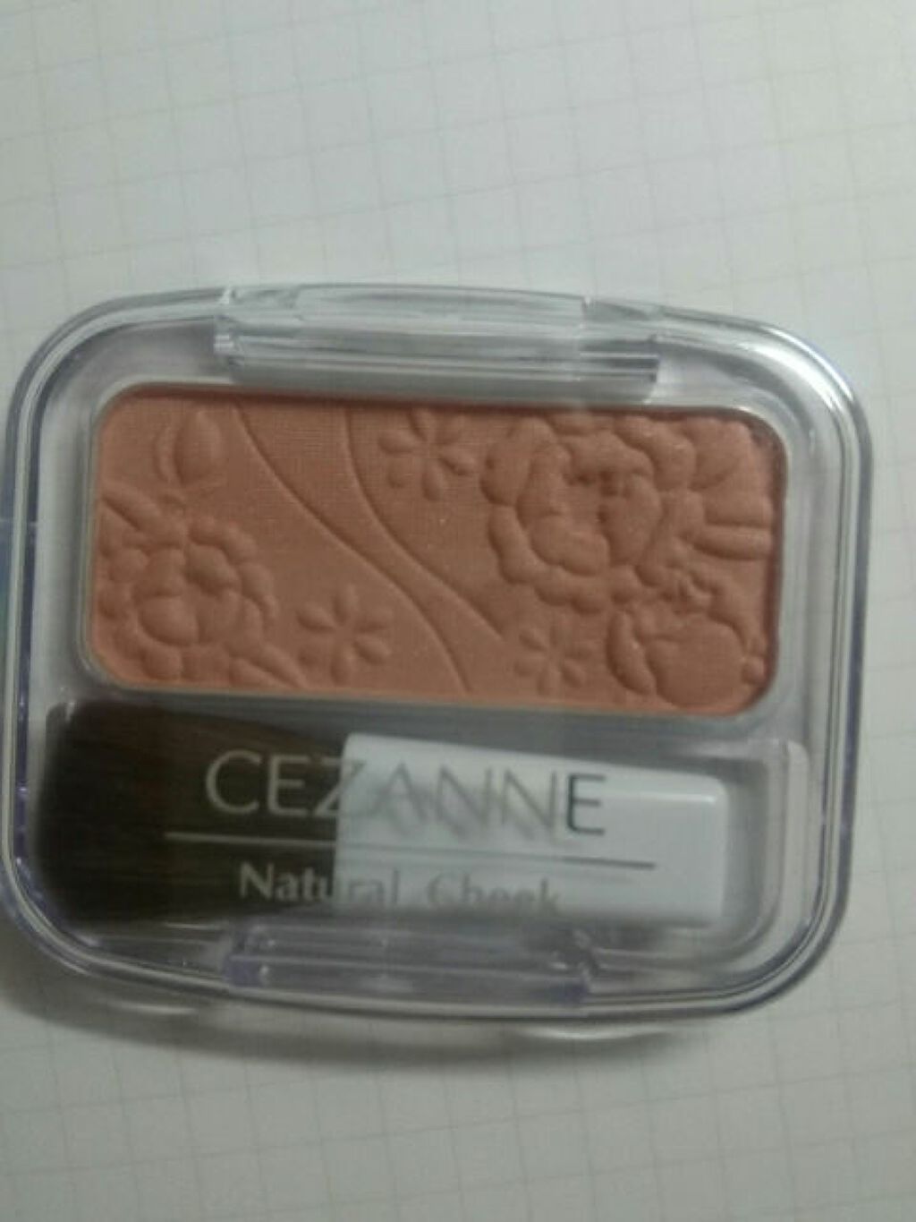 ナチュラル チークN/CEZANNE/パウダーチークを使ったクチコミ（1枚目）