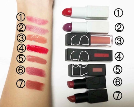 ベルベット リップグライド/NARS/口紅を使ったクチコミ(2枚目)