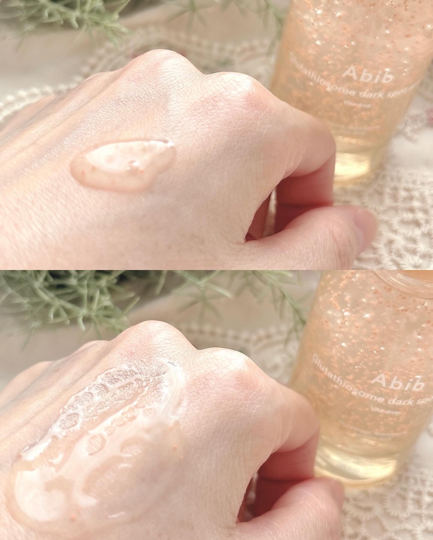 アビブ　グルタチオンソームダークスポットセラムビタドロップ/Abib /美容液を使ったクチコミ（3枚目）