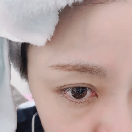 necess まゆ書き足し美容液ティント /コジット/眉ティントを使ったクチコミ(3枚目)