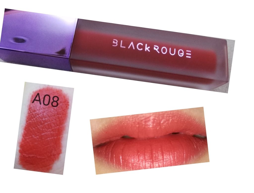 エアフィットベルベットティント/BLACK ROUGE/リップティントを使ったクチコミ（1枚目）