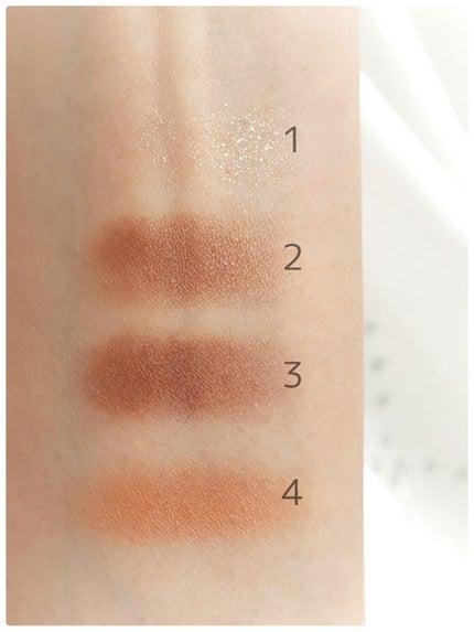 シルキースフレアイズ(マットタイプ)/キャンメイク/アイシャドウパレットを使ったクチコミ(4枚目)