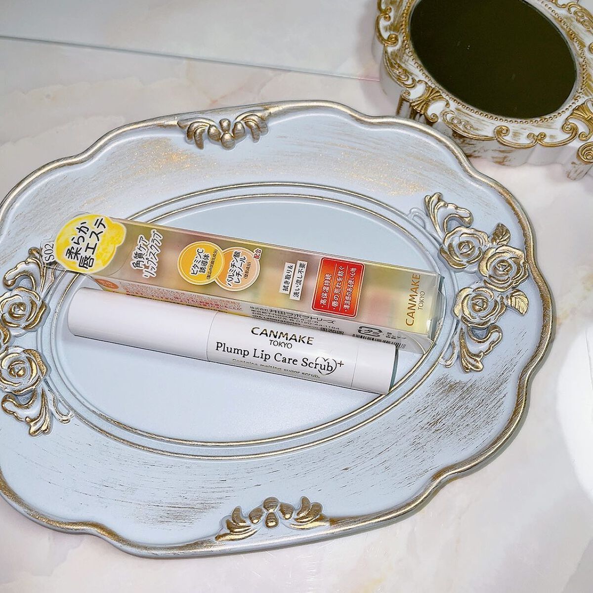 プランプリップケアスクラブ+/キャンメイク/リップスクラブを使ったクチコミ(1枚目)