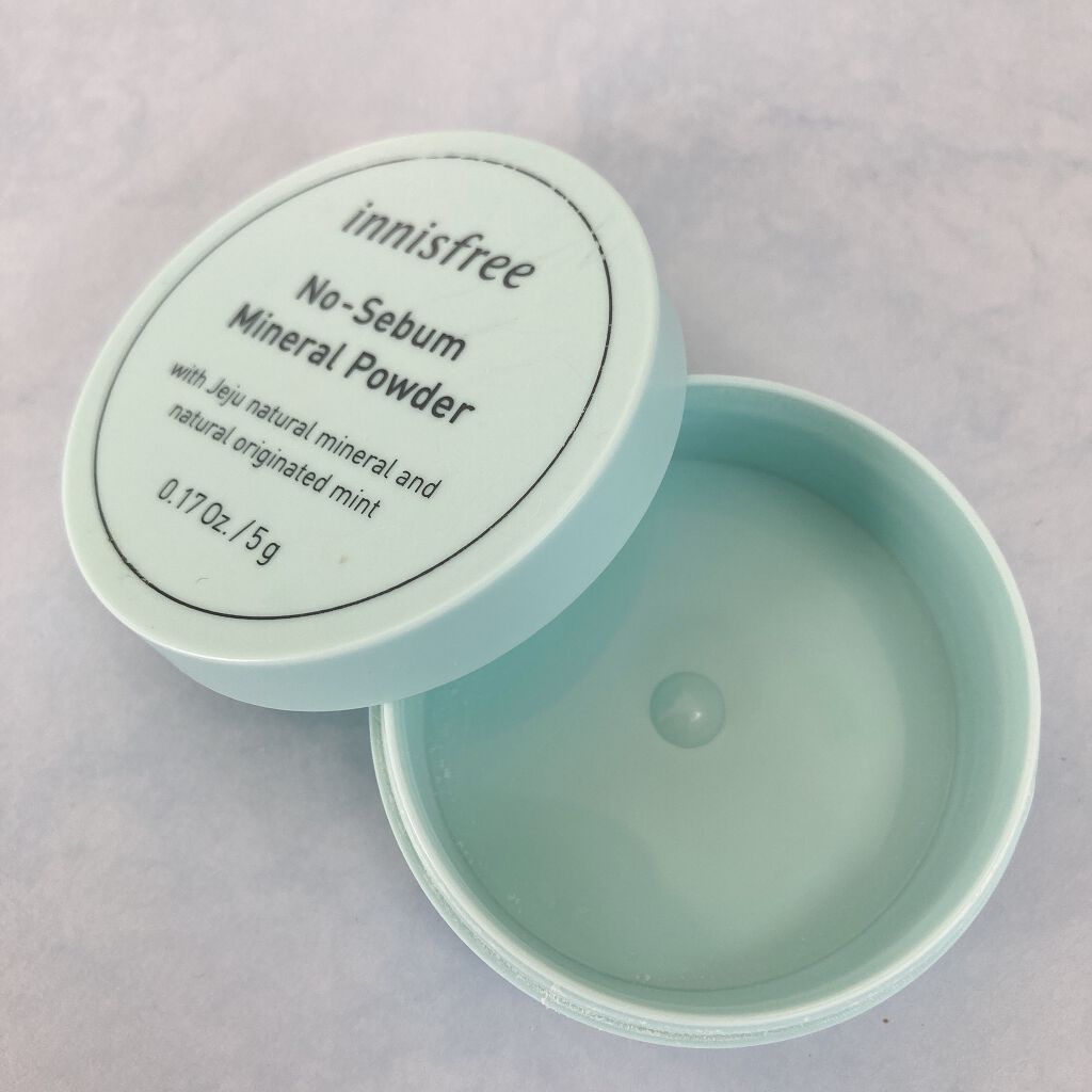 ノーセバム ミネラルパウダー/innisfree/ルースパウダーを使ったクチコミ（2枚目）