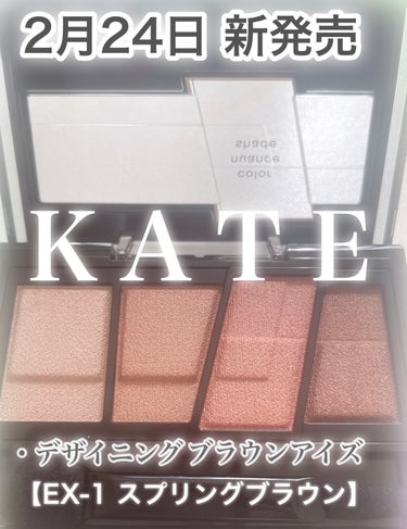 デザイニングブラウンアイズ/KATE/アイシャドウパレットを使ったクチコミ（2枚目）