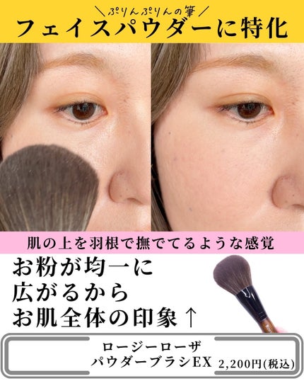DAIYA FUDE フェイス デュオ/SHISEIDO/メイクブラシを使ったクチコミ(2枚目)
