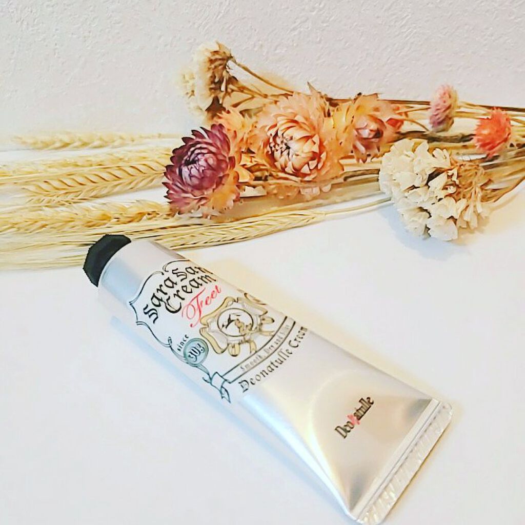 薬用足指さらさらクリーム/デオナチュレ/デオドラント・制汗剤を使ったクチコミ(2枚目)