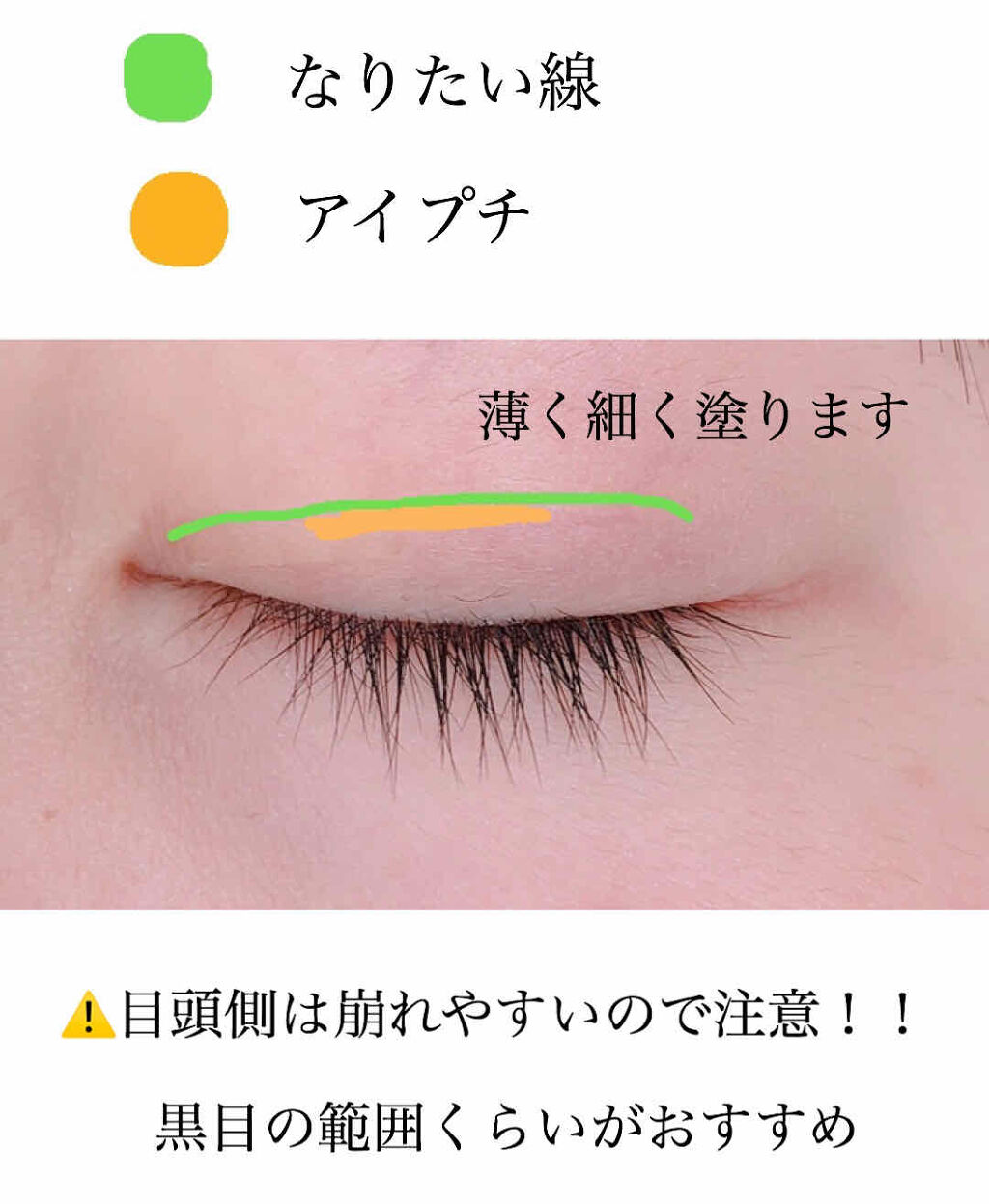 メザイク マットフィルム 皮膜タイプ/メザイク/二重まぶた用アイテムを使ったクチコミ（2枚目）