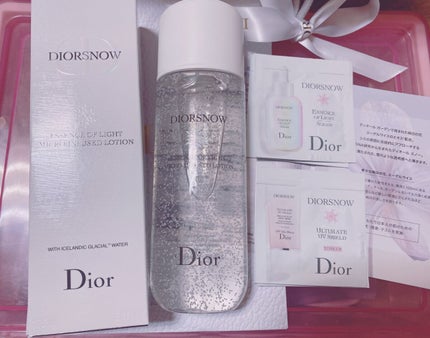スノー ライト エッセンス ローション (薬用化粧水) (医薬部外品)/Dior/化粧水を使ったクチコミ(1枚目)