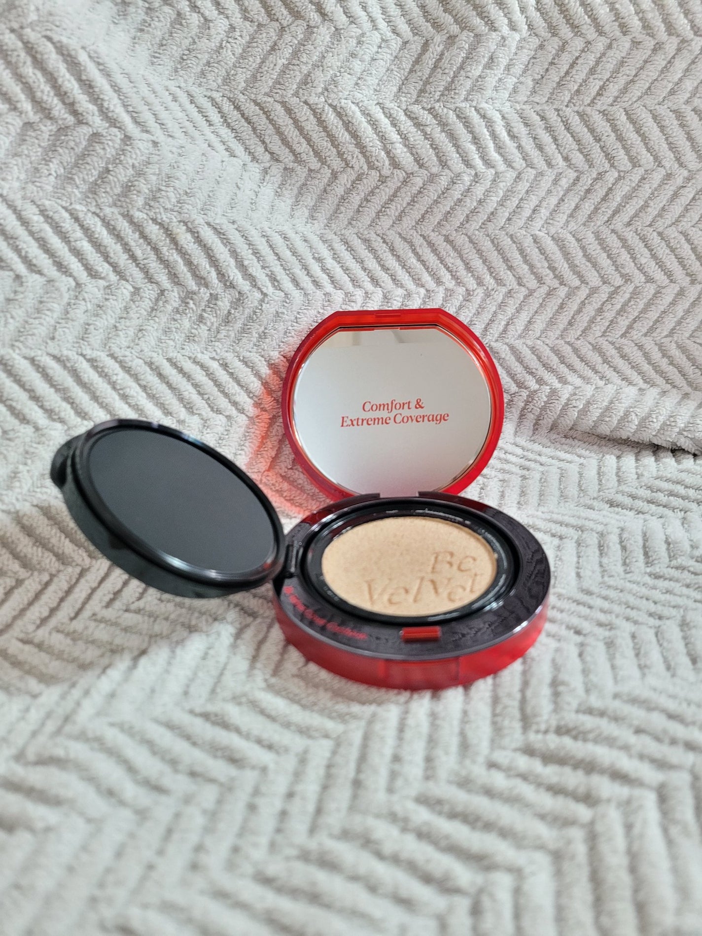 ビーベルベットカバークッション/espoir/クッションファンデーションを使ったクチコミ(2枚目)