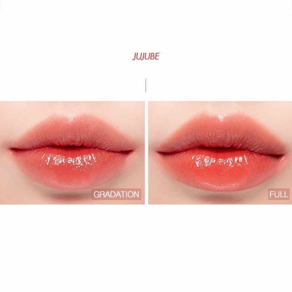 ジューシーラスティングティント/rom&nd/リップティントを使ったクチコミ（2枚目）