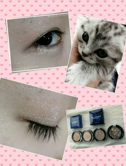 グリッター シャドウ カラー/rom&nd/グリッターを使ったクチコミ(4枚目)