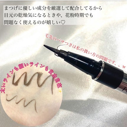ウルトラファイン リキッドアイライナー/PHYSICIANS FORMULA/リキッドアイライナーを使ったクチコミ(2枚目)