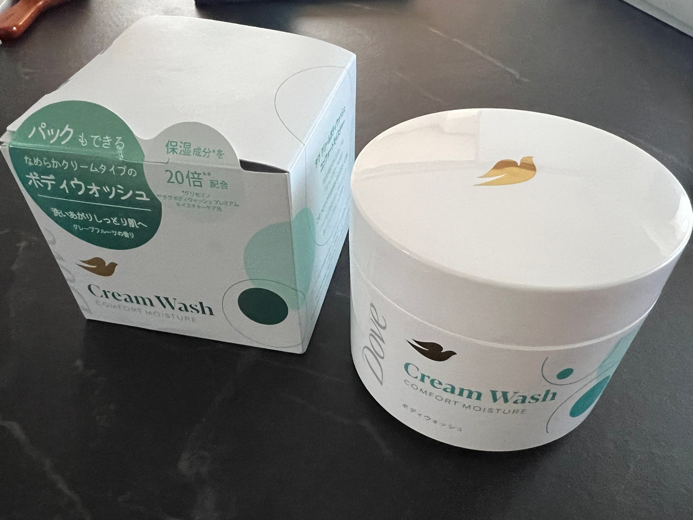 ダヴ クリームボディウォッシュ コンフォートモイスチャー/ダヴ/ボディソープを使ったクチコミ(1枚目)