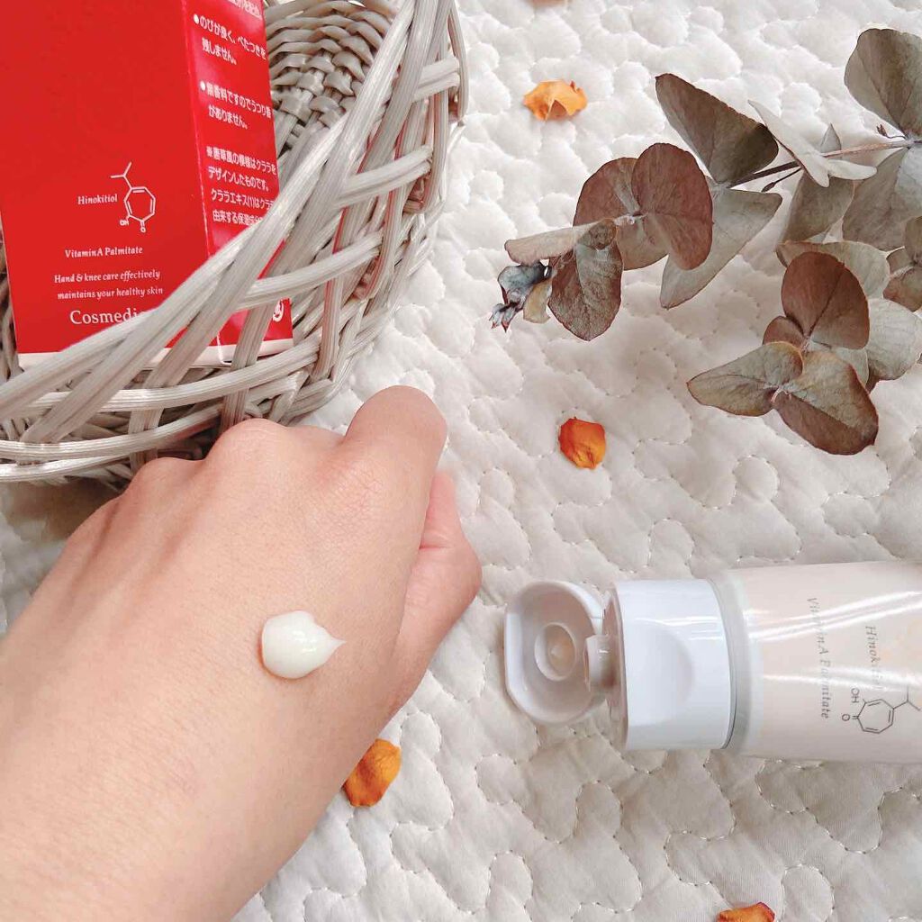 ヒノキハンド・ニークリーム/ヒノキ肌粧品/ハンドクリームを使ったクチコミ(4枚目)