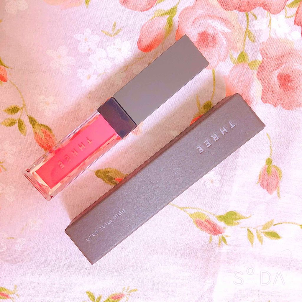 エピック ミニ ダッシュ/THREE/リキッドチークを使ったクチコミ（1枚目）