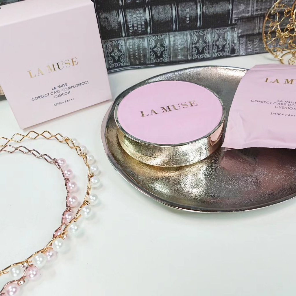 CORRECT CARE COMPLETE CC CUSHION/ラミューズ/クッションファンデーションを使ったクチコミ（1枚目）