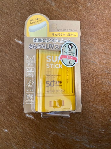 パウダリーUVアロエスティック SPF50+/PA++++/ネイチャーリパブリック/日焼け止め・UVケアを使ったクチコミ（1枚目）