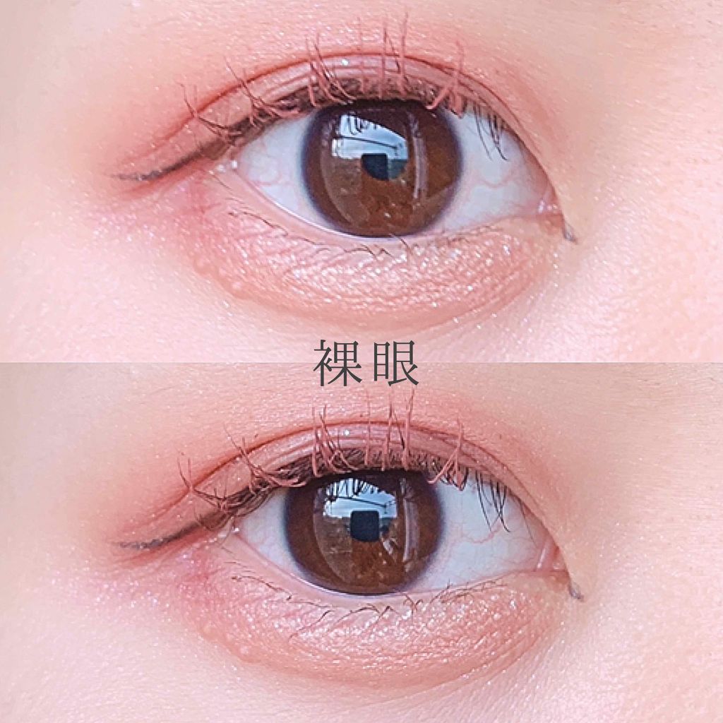 ホログラムブラウン/CLARA CONTACT/カラーコンタクトレンズを使ったクチコミ（2枚目）