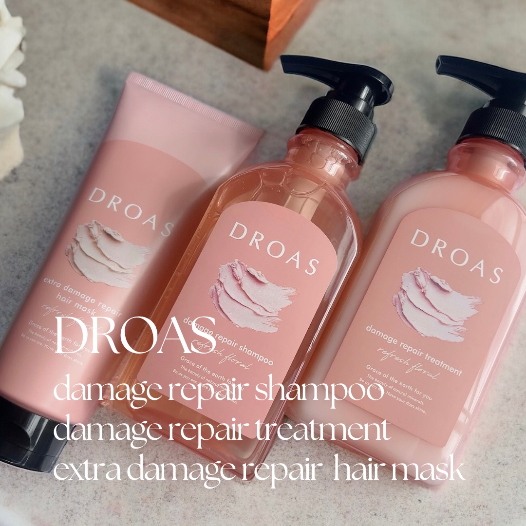 ダメージリペアシャンプー／トリートメント/DROAS/市販シャンプーを使ったクチコミ（1枚目）