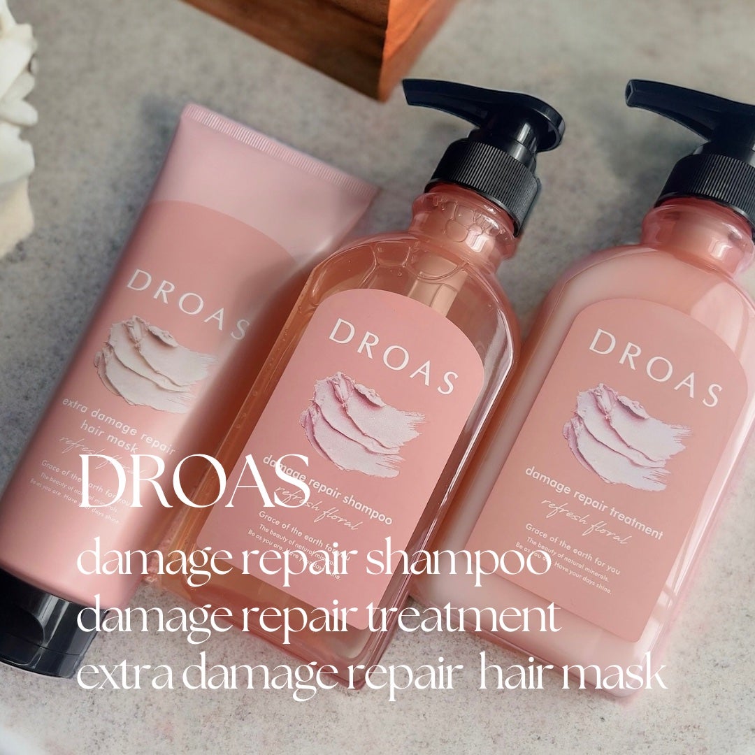 ダメージリペアシャンプー/トリートメント/DROAS/市販シャンプーを使ったクチコミ(1枚目)